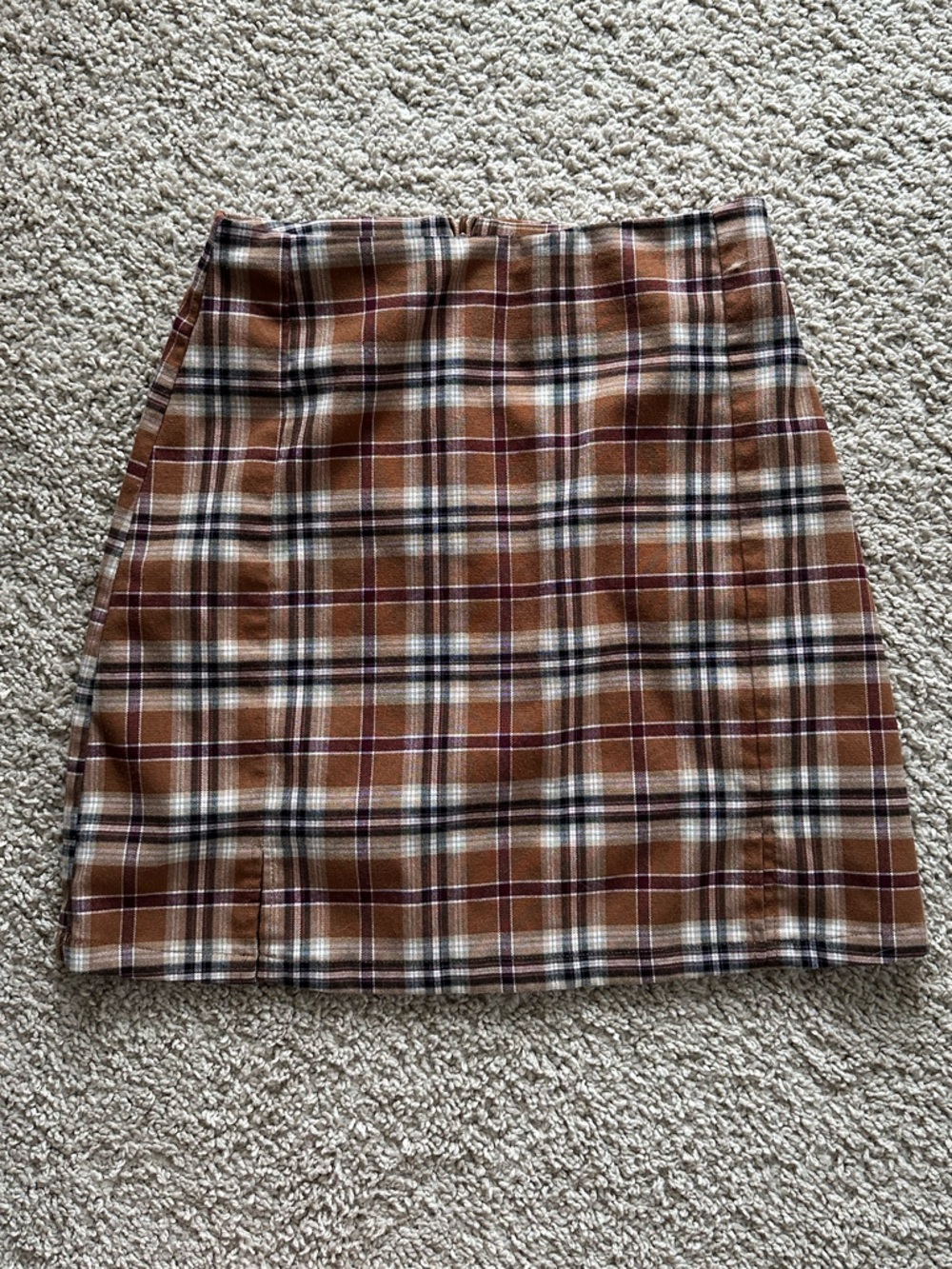 Women's Plaid Mini Skirt
